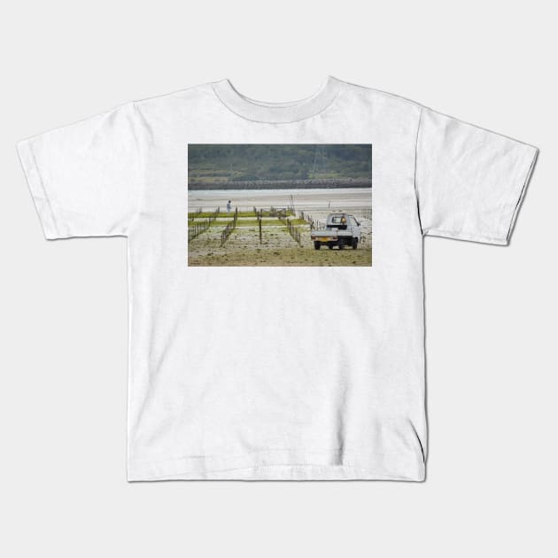 Seaweed Farmer Kids T-Shirt by AflipnCookie